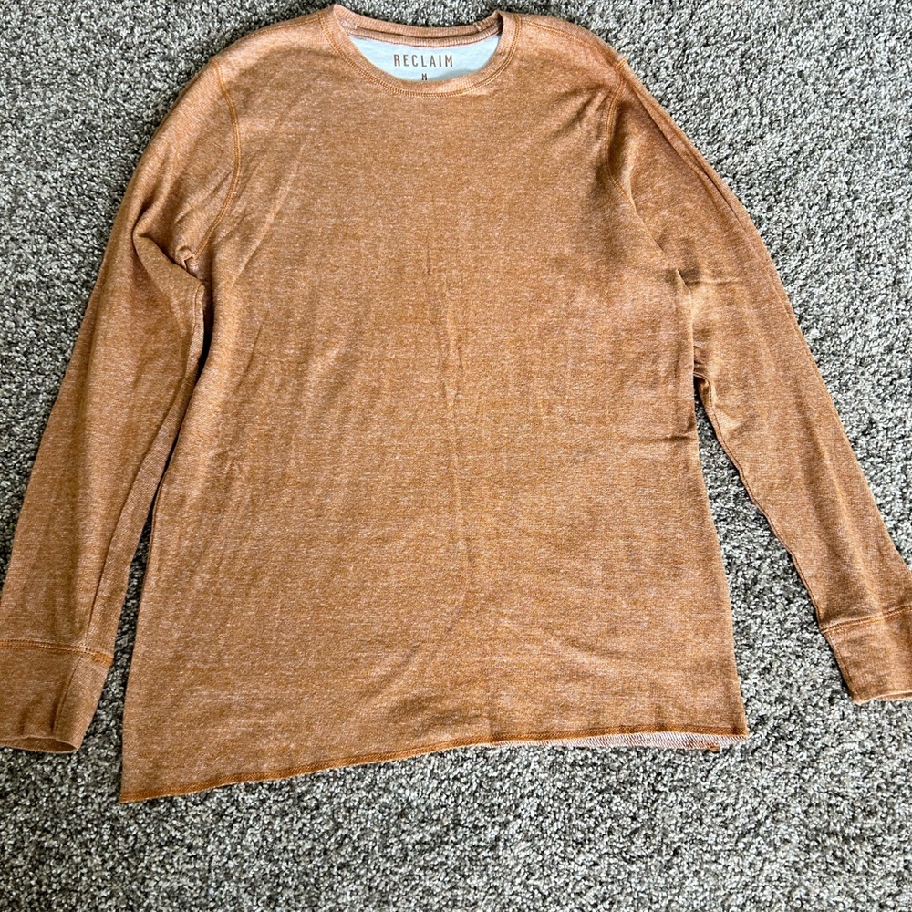 Mens Long Sleeve Top Medium